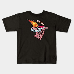 Madness victory - basketball Flaming Passion Kids T-Shirt